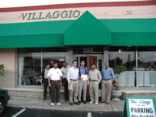 [Outside Villaggio's]