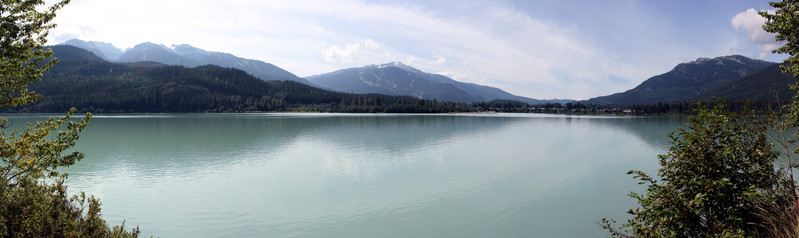 [Green Lake and Whistler Mountain]