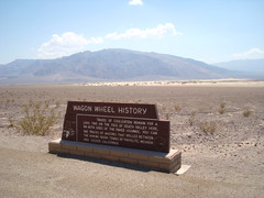 [Scotty's Castle Road Follows an Old Wagon Route]