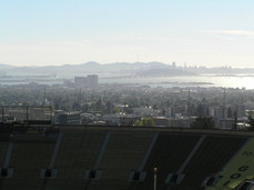 [Emeryville and San Francisco, from Tightwad Hill]