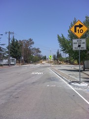 [South End of Bike Bridge Over I-280]