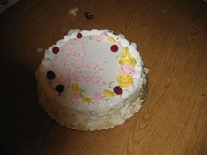 [Nicole's Send-Off Cake]