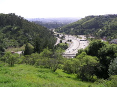 [Looking Westward Along SR24, Above the New Tunnel]