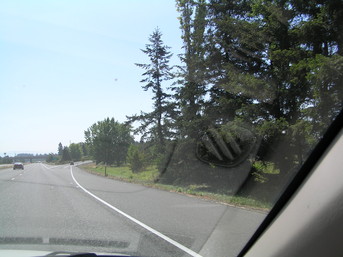 [East on Highway 26 to Mt. Hood]