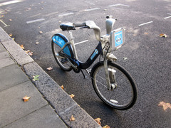 [Rented a Barclays Bike]