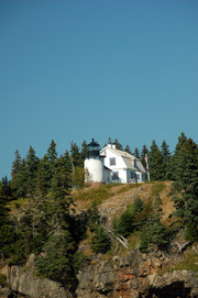 [Lighthouse Near Northeast Harbor]