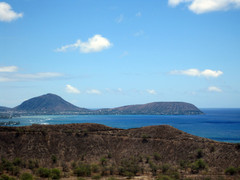 [Towards Hanauma Bay's Crater]