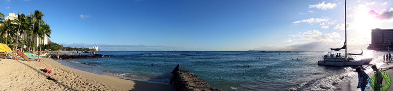 [Waikiki Beach at Sunset]