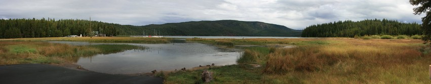 [Looking East Across Paulina Lake]