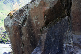 [Nez Perce Rock Markings]