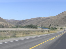 [Following the Payette River West on ID-52.]