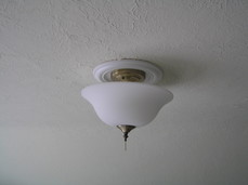 [Light Fixture, Front Bedroom]