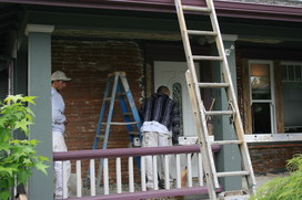 [East Porch Stripping]