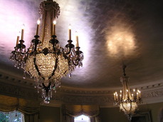 [Ceiling of the Music Parlor, with Aluminium Leaf Ceiling]