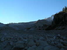 [Looking North at Hood From the White River]