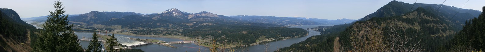 [Bonneville Dam and Ruckel Ridge]