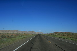 [US-89, Approaching the Glen Canyon Dam]