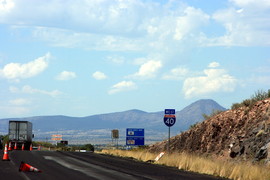 [I-40 Heading West Towards California]