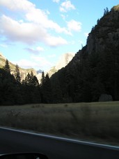 [Strange Lighting Effects and Half Dome]